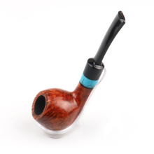 Cross-border new pipe smoking and selling hot high-grade briar wood pipe men's portable smoking bucket wood pipe